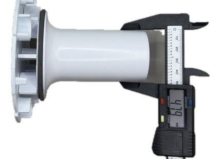 McAlpine FGTR118TOP-50 Conversion Kit to convert any TSG50 or TSG52 Gully to a sheet flooring gully with CP Brass Clamp Ring, Stainless Steel Grated Cover Plate and Dip Tube
