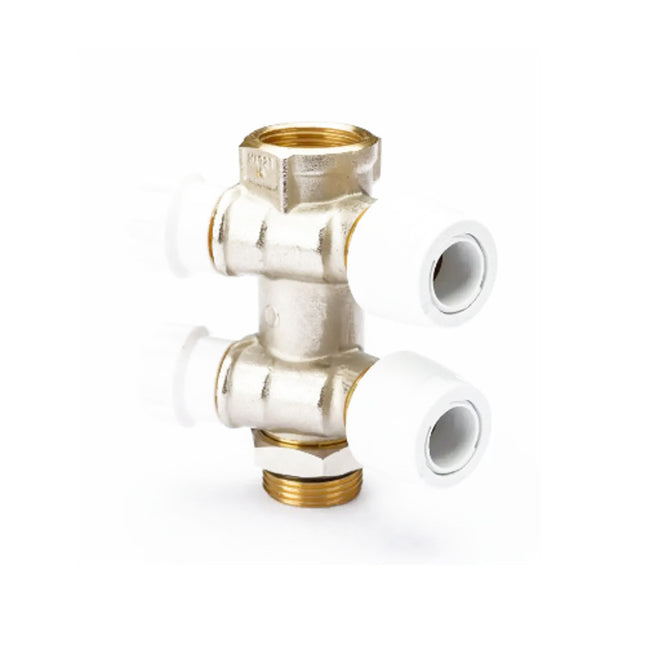 Hep20 KL 2 Port Valved Manifold 15mm - KLB92T-15 for Heating