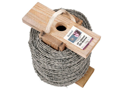 Unifix Barbed Wire H.T. Galvanised 200Mtr 1.60mm x 2 Ply - 9MBARBW/005 - Ideal for Fencing