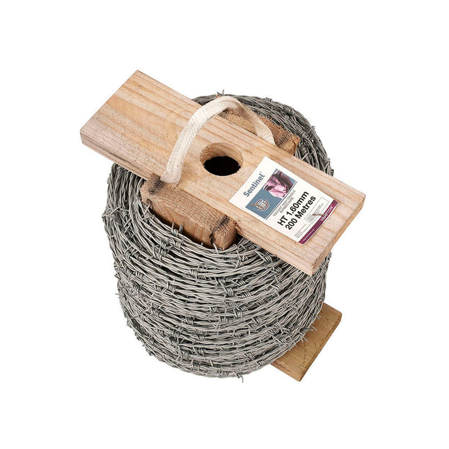 Unifix Barbed Wire H.T. Galvanised 200Mtr 1.60mm x 2 Ply - 9MBARBW/005 - Ideal for Fencing