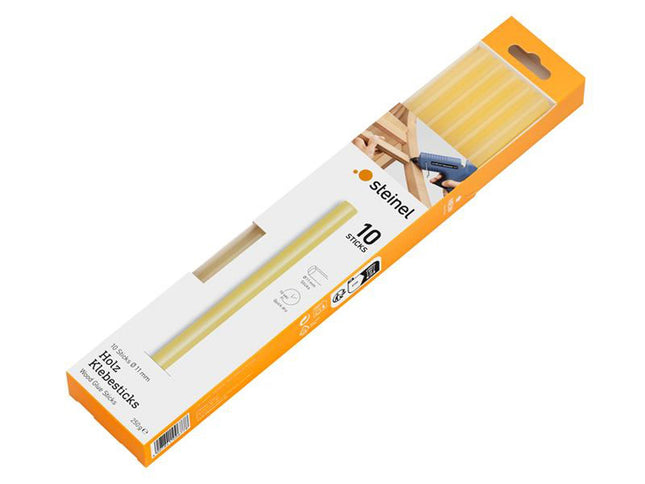 Steinel Wood Glue Sticks Ø11mm 250G (Pack 10)
