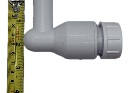 McAlpine R29-NRV 90° Elbow with integral Non-Return Valve Plain Tail Inlet x 19/23mm Universal Outlet
