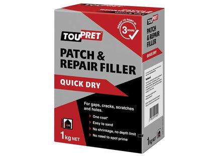 Toupret Quick Dry Patch & Repair 1kg