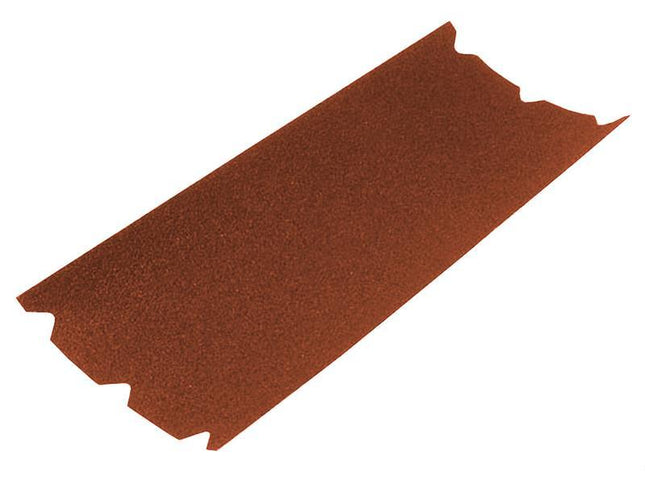 Faithfull Aluminium Oxide Floor Sanding Sheets 203 X 475Mm 120G