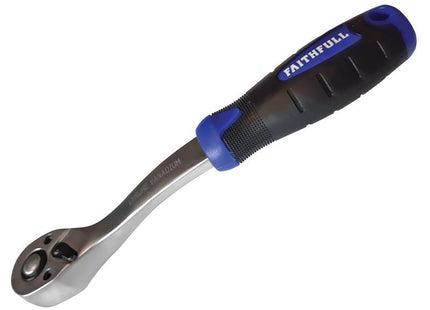 Faithfull Ratchet Handle Quick-Release 72 Teeth 1/4in Drive