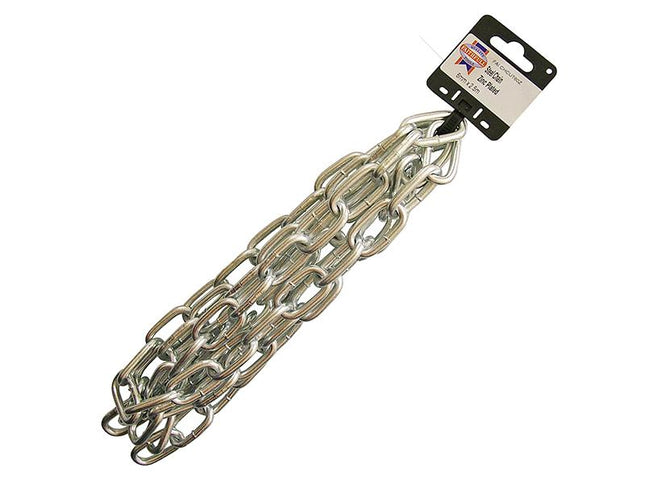 Faithfull Zinc Plated Chain 6Mm X 2.5M - Max Load 250Kg