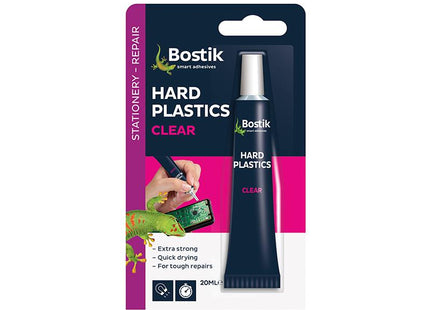 Bostik Hard Plastics Clear Adhesive 20Ml