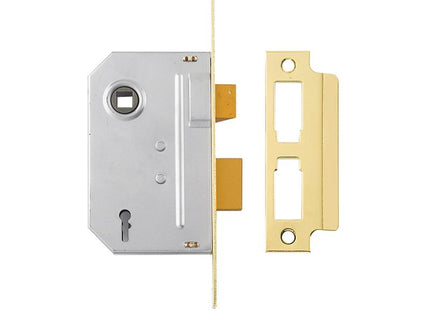 Yale Locks Pm246 Internal 2 Lever Mortice Sashlock Polished Brass 67Mm 2.5In