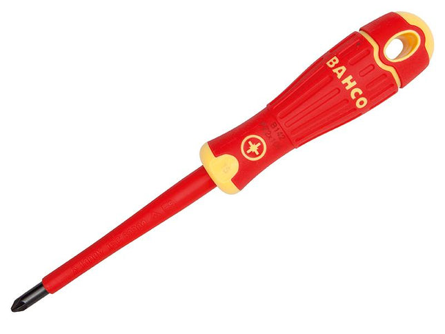 Bahco Bahcofit Insulated Screwdriver Pozidriv Tip Pz3 X 150Mm