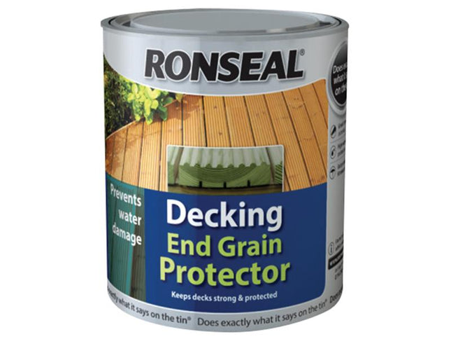 Ronseal Decking End Grain Preserver Green 750Ml