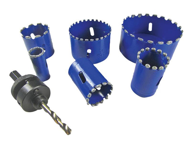 BOA Kitchen & Bathroom Installer Kit Diamond Holesaw Set 6 Piece