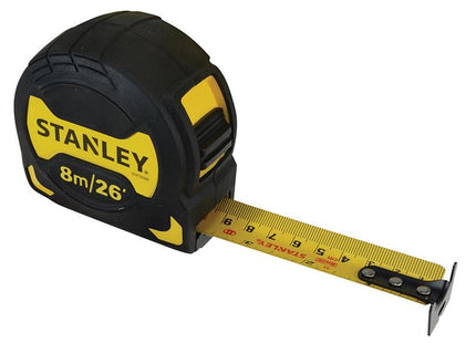 Stanley Tools Grip Pocket Tape 8M/26Ft (Width 28Mm)