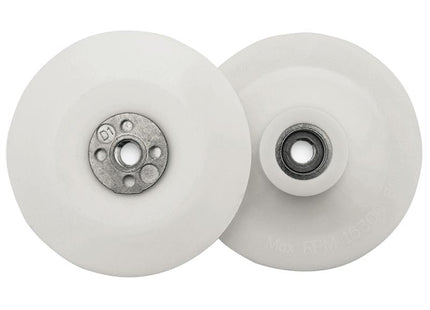 Flexipads World Class Angle Grinder Pad White 100Mm (4In) M10 X 1.25