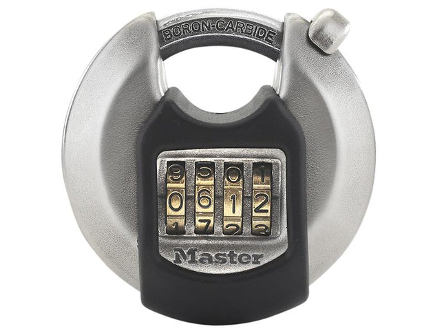 Master Lock Excell Discus 4-Digit Combination 70Mm Padlock