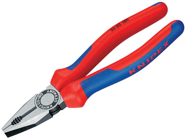 KNIPEX Combination Pliers Multi-Component Grip 180Mm (7In)