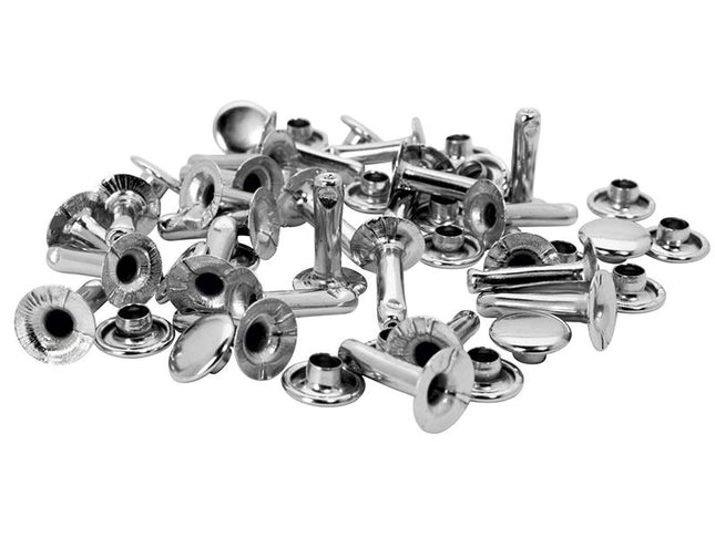 RAPID Tubular Rivets 9 X 3 X 13Mm Cap 3 X 10Mm (Pack Of 25)