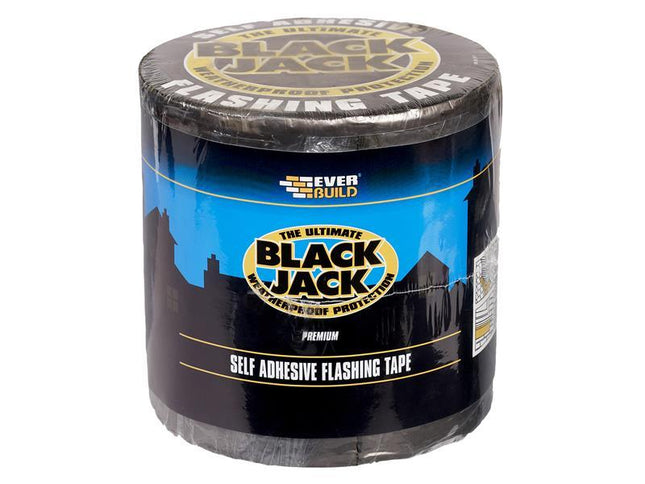 Everbuild Black Jack Flashing Tape, Trade 225mm x 10m