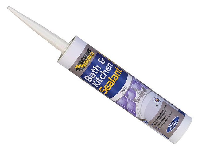 Everbuild Bath & Kitchen Sealant White 290Ml