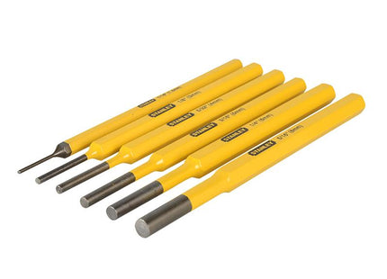 Stanley Tools Parallel Pin Punch Set 6 Piece