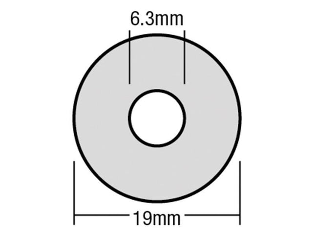 Forgefix Techfast Bonded Epdm Washer 5.5 X 19Mm Box 100