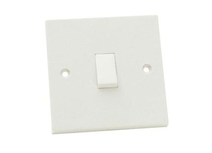 Smj Light Switch 1 Gang 1 Way Trade Pack