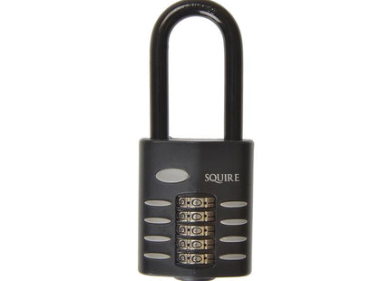 Henry Squire Cp60/2.5 Combination Padlock 5-Wheel 60Mm Extra Long Shackle 63Mm
