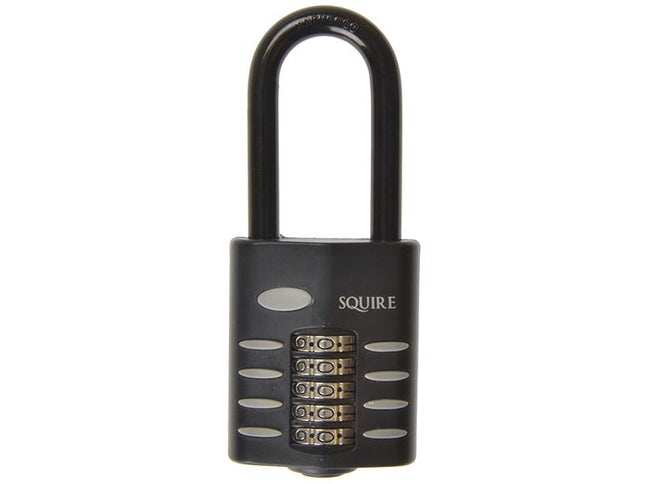 Henry Squire Cp60/2.5 Combination Padlock 5-Wheel 60Mm Extra Long Shackle 63Mm