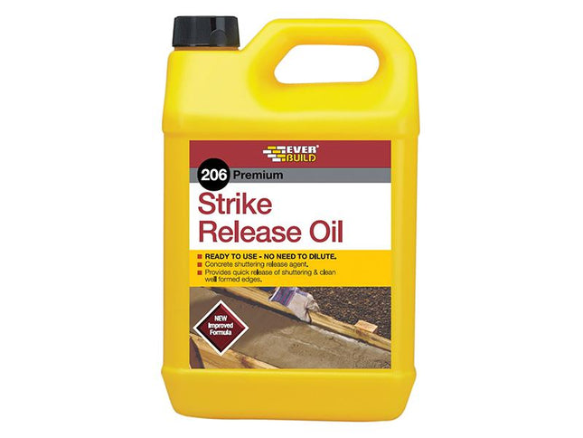 Everbuild 206 Strike Release Oil 5 Litre