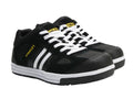 Stanley Clothing Cody Black/White Stripe Safety Trainers UK 8 EUR 42