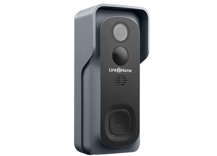 Link2Home Weatherproof (IP54) Smart Battery Doorbell