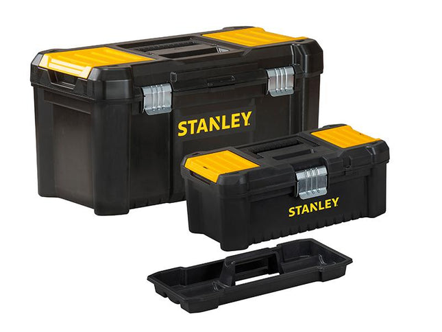 Stanley Tools Essential Toolbox Bonus Pack 32Cm (12.1/2In) & 48Cm (19In)