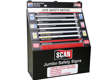 Scan Signs Display - 36 Large Signs