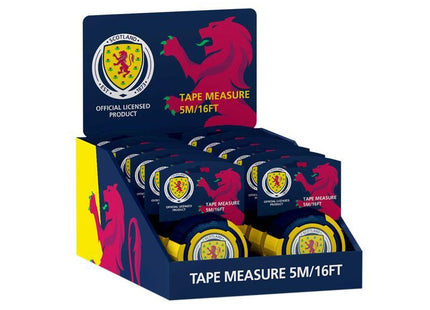 Scotland Tape Measure 5m/16ft Display of 12