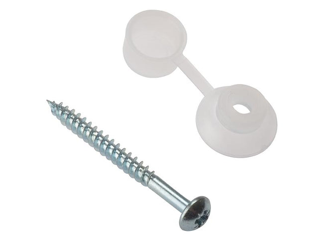 Forgefix Corrugated Roofing Screw Round Head Pozi Zp 5Mm X 50Mm Bag 10