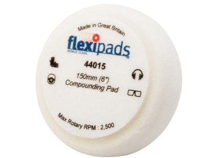 Flexipads World Class White Compounding Foam 150 X 50Mm Grip