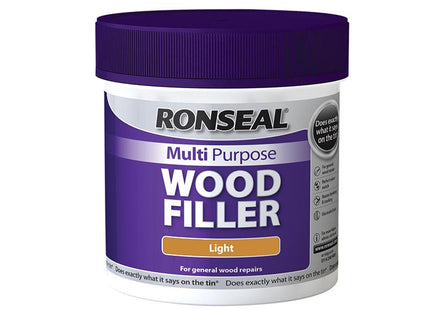 Ronseal Multi Purpose Wood Filler Tub Light 465G