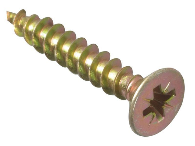 Forgefix Multi-Purpose Pozi Screw Csk St Zyp 5.0 X 25Mm Box 200