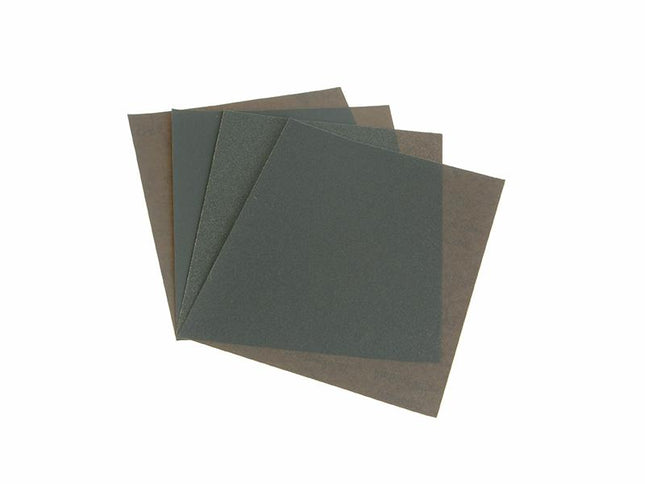 Faithfull Wet & Dry Paper Sanding Sheets 230 X 280Mm Coarse (4)