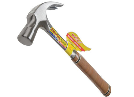 Estwing E24C Curved Claw Hammer - Leather Grip 680G (24Oz)
