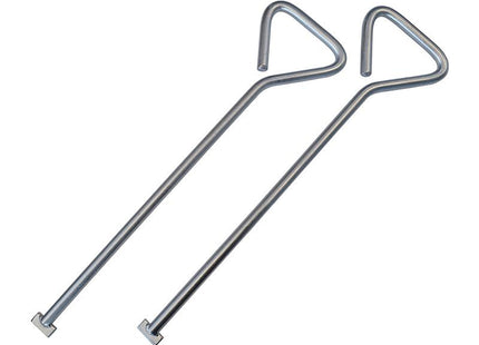 Faithfull Manhole Keys (Pack Of 2) 520Mm (20.4In)