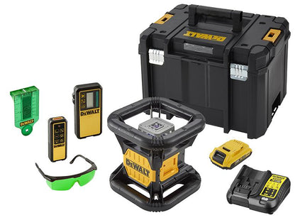 DEWALT Dce079D1G Green Rotary Laser Kit 18 Volt 1 X 2.0Ah Li-Ion