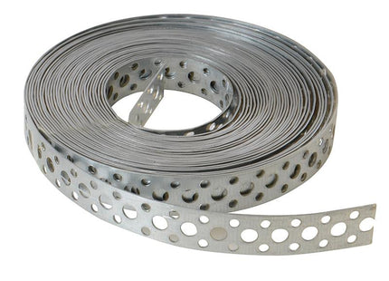 Forgefix Builder'S Galvanised Fixing Band 20Mm X 1.0 X 10M Box 1