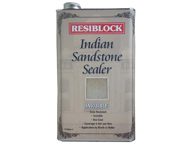 Everbuild Resiblock Indian Sandstone Sealers Invisible 5 Litre