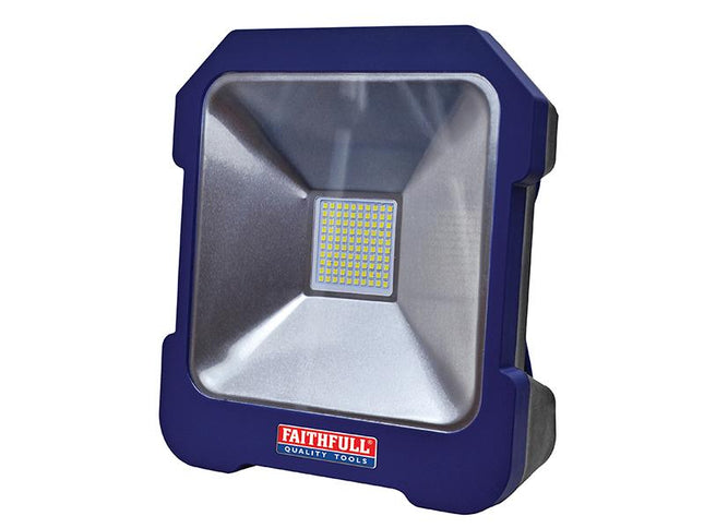 Faithfull Power Plus Smd Led Task Light With Power Take Off 20W 240V