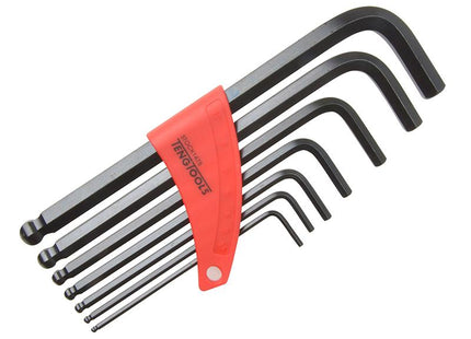 Teng Ball Point Hexagon Key Set Of 7 Metric (2.5-10Mm)
