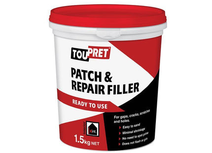 Toupret Ready to Use Patch & Repair 1.5kg