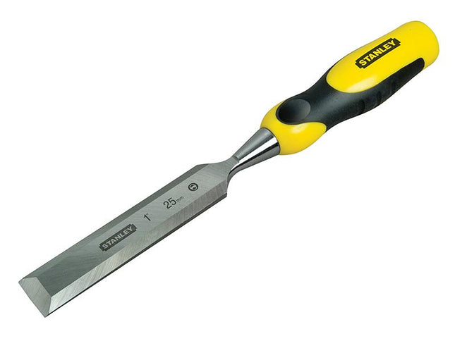 Stanley Tools Dynagrip Bevel Edge Chisel With Strike Cap 25Mm (1In)