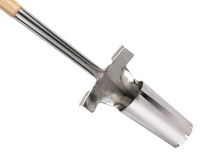 Kent & Stowe Long Handled Bulb Planter Stainless Steel