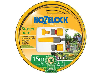 Hozelock Starter Hose Starter Set 15M 12.5Mm (1/2In) Diameter