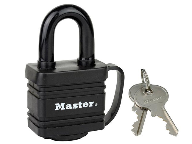 Master Lock Weather Tough Padlock 40Mm Black Finish